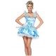 Sexy Womens Princess storybook Babe Cincerella Dress Ladies halloween costume QAWC-2028